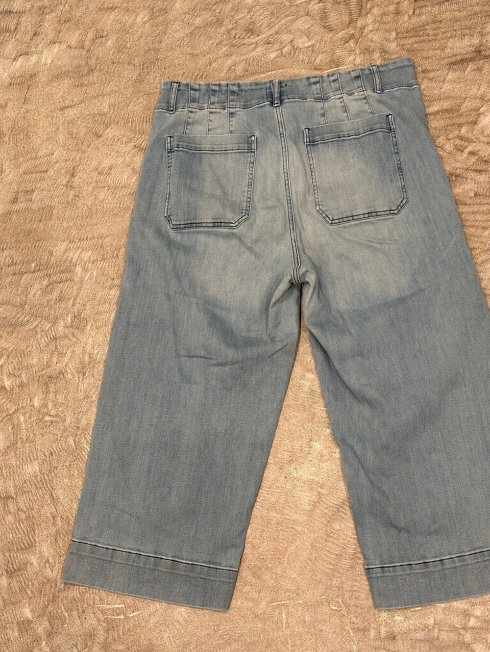 Maeve The Colette Crop Wide-Leg Pants Jean Size 18W - Picture 5 of 9